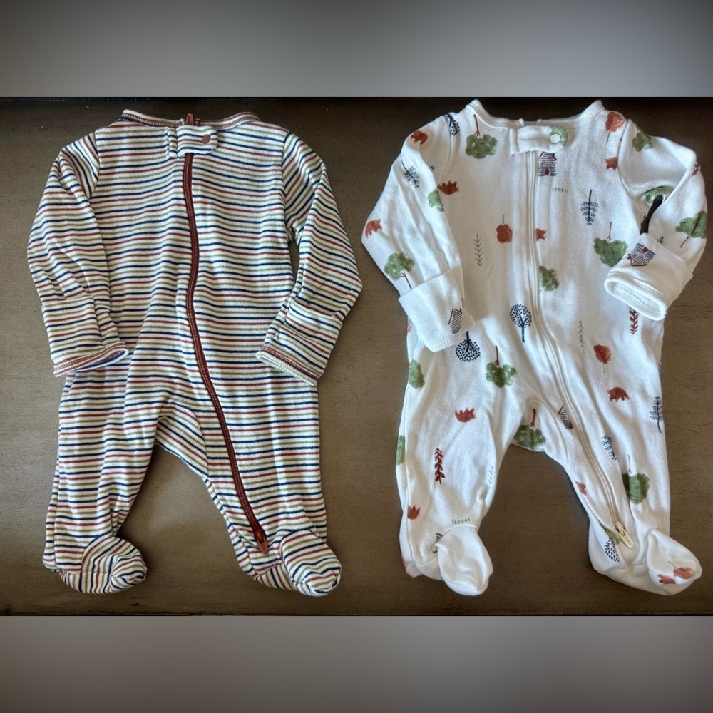 2-Pack of ✨NEW✨ Carter’s Zip-Up Footies
